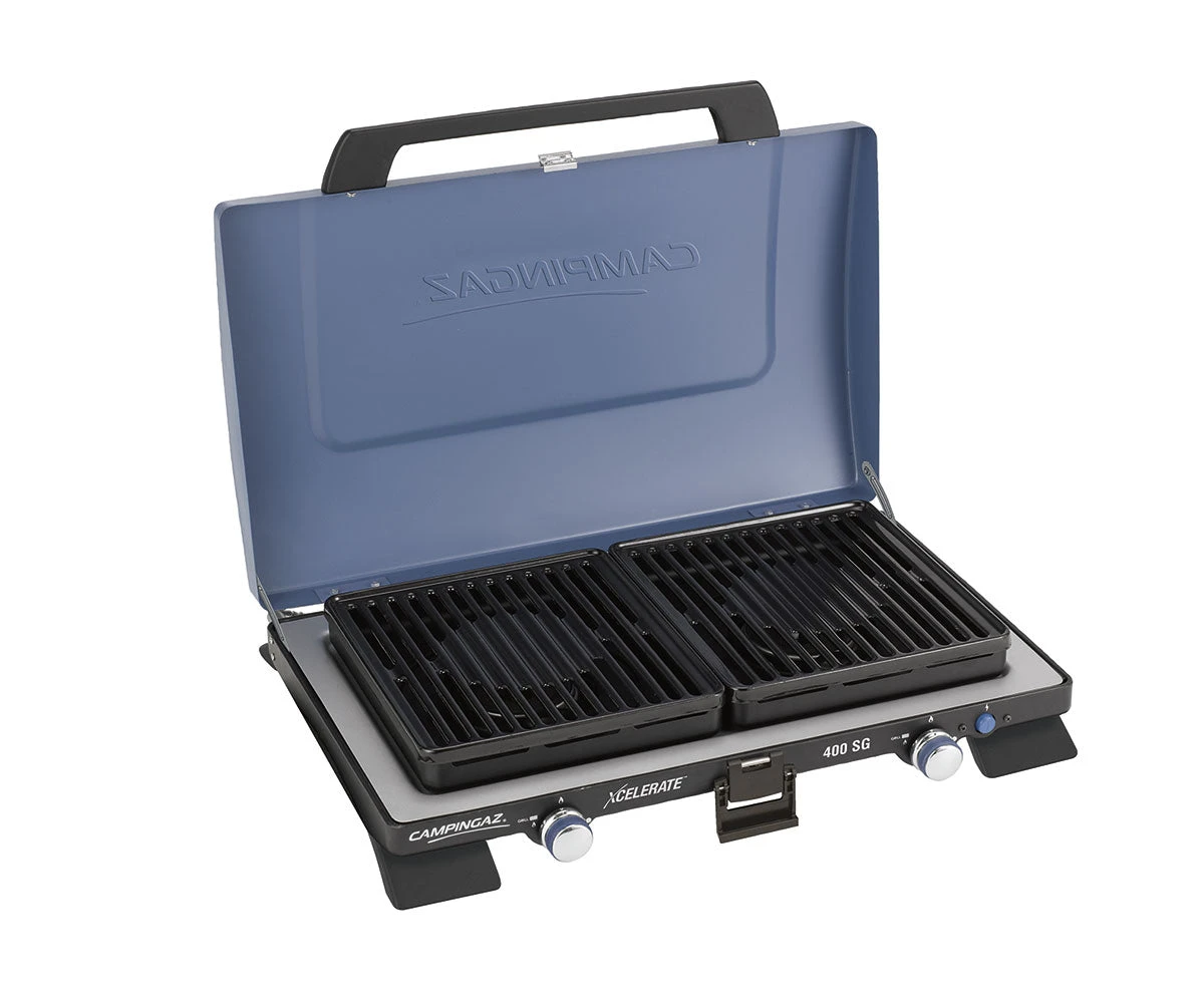Campingaz 400-SG Two Burner Stove With Griddle Plates 1 Campingaz 400-SG Two Burner Stove With Griddle Plates