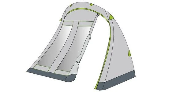 Coleman Closed Vestibule 6L (Fits All Blackout 6L Tents) 2 Coleman Closed Vestibule 6L (Fits All Blackout 6L Tents) - Image 2
