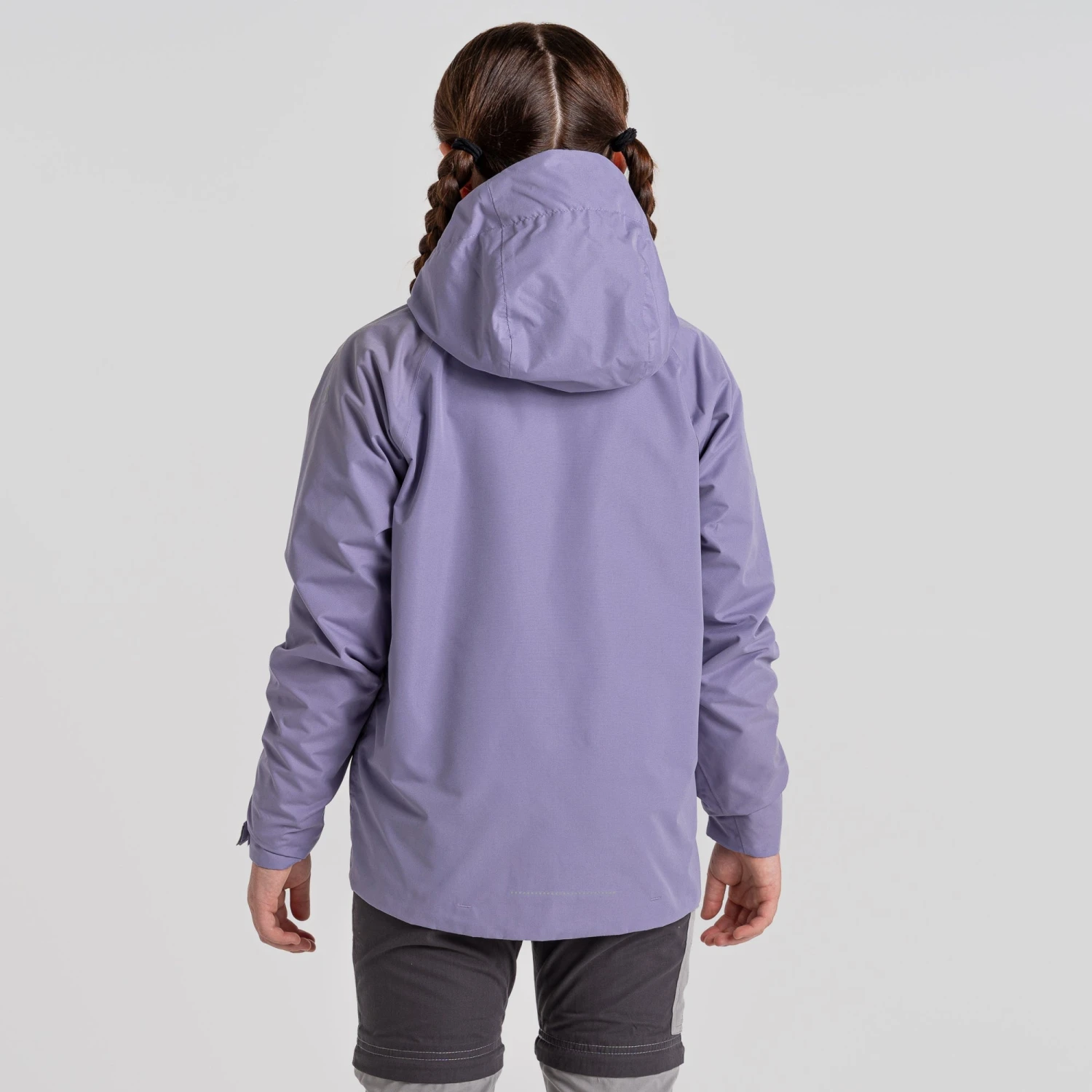 Craghoppers Kids Minato Waterproof Jacket Purple Haze 2 Craghoppers Kids Minato Waterproof Jacket Purple Haze - Image 2