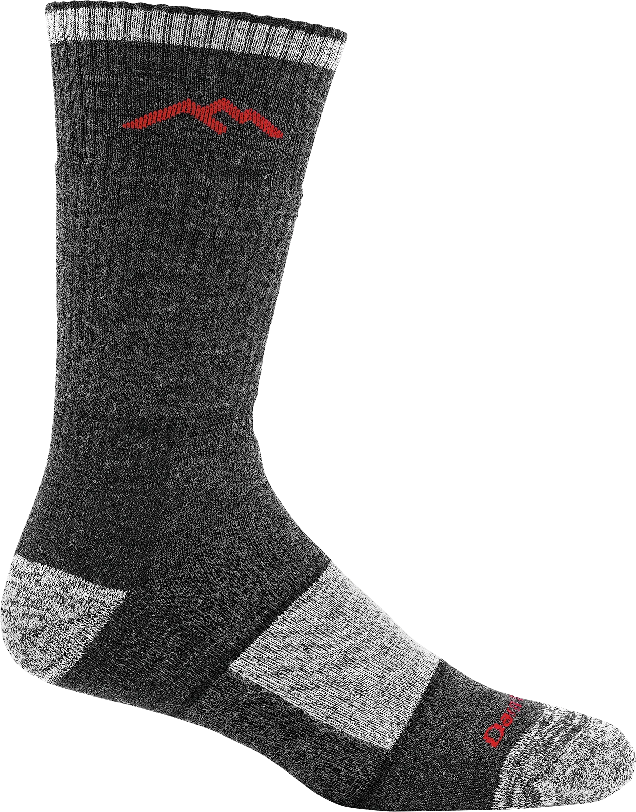 Darn Tough Hiker 1405 Mens Boot Sock Full Cushion Black 1 Darn Tough Hiker 1405 Mens Boot Sock Full Cushion Black