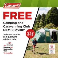 Coleman Castle Pines 6L Blackout Tent 2023 -Outdoor Camping Equipment Store FreeCampingandCaravanningClubMembership 63962d7f 88db 4913 8a5f 21f67db4a729