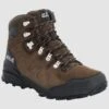 Jack Wolfskin Refugio Texapore Mid Boot Mens Brown Phantom