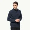 Jack Wolfskin Jack Wolskin Beilstein Full Zip Fleece Jacket Mens Black