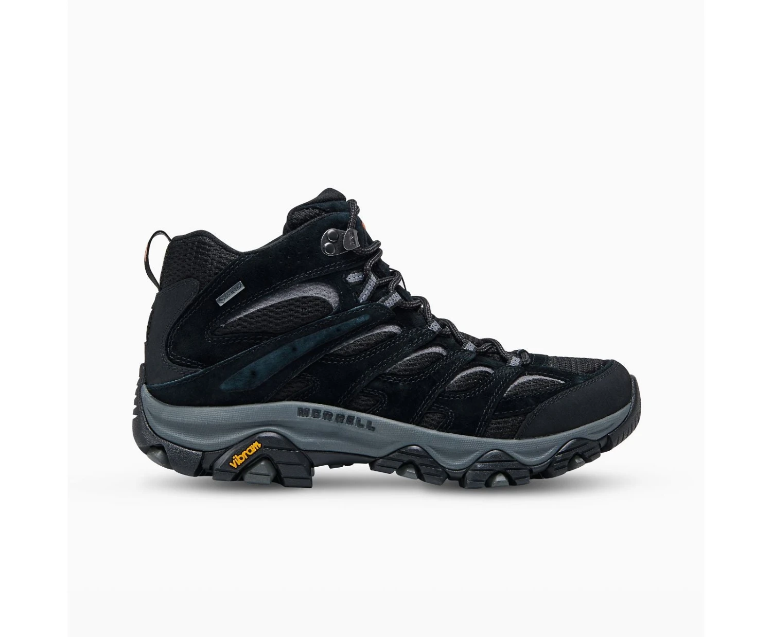 Merrell Moab 3 Mid GTX Mens Black/Grey 1 Merrell Moab 3 Mid GTX Mens Black/Grey