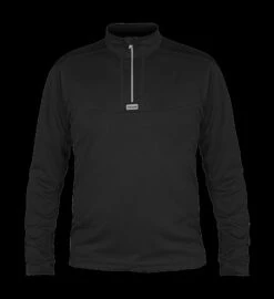 Paramo Cambia Zip Neck Long Sleeve Top Black