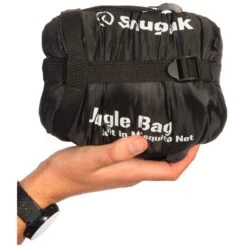 Snugpak Jungle Bag Black -Outdoor Camping Equipment Store SnugpakJungleBagBlackPacked